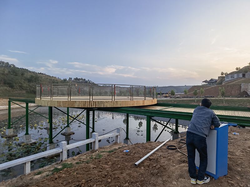 山西長(zhǎng)治市襄垣縣下良煤礦數(shù)控移動(dòng)觀景臺(tái)